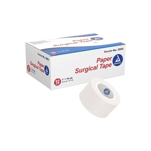 Dynarex Dynarex Paper Surgical Tape, 1inW x 10 yards, Pack of 144 3552 - main